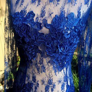 Custom Gown, Lace and Mesh by Celo